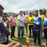 क्रिकेटर रोहित की स्मृति में फ्रेंडली मैच खेला